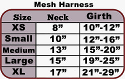 Soft Mesh Pet Harness-Black