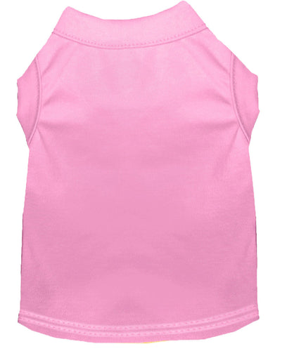 Plain Baby Pink Dog Shirt