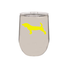 Load image into Gallery viewer, Beagle 12 oz Vacuum Insulated Stemless Wine Glass