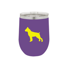Load image into Gallery viewer, Boxer 12 oz Vacuum Insulated Stemless Wine Glass