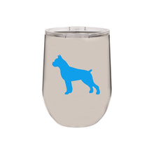 Load image into Gallery viewer, Boxer 12 oz Vacuum Insulated Stemless Wine Glass
