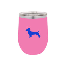 Load image into Gallery viewer, Chihuahua 12 oz Vacuum Insulated Stemless Wine Glass