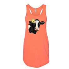 Load image into Gallery viewer, Coral Racerback Tank Top