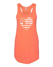 Load image into Gallery viewer, Coral Racerback Tank Top