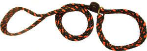 5/8" Flat Braid Slip Lead Orange Camouflage