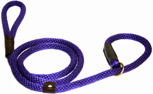 1/2" Solid Braid Slip Lead Purple