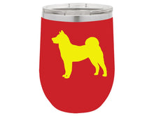 Load image into Gallery viewer, Akita 12 oz Vacuum Insulated Stemless Wine Glass