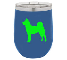 Load image into Gallery viewer, Akita 12 oz Vacuum Insulated Stemless Wine Glass