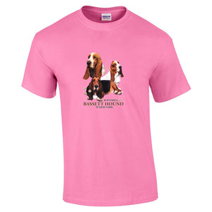 Bassett Hound Shirt - "Just A Dog"