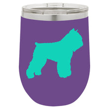 Load image into Gallery viewer, Bouvier 12 oz Vacuum Insulated Stemless Wine Glass