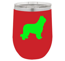 Load image into Gallery viewer, Briard 12 oz Vacuum Insulated Stemless Wine Glass
