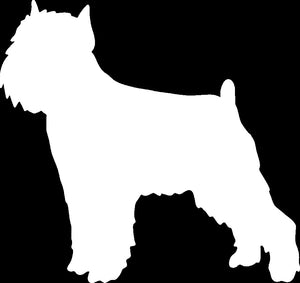 Brussels Griffon Dog Decal