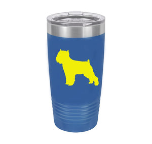 Brussels Griffon 20 oz.  Ring-Neck Vacuum Insulated Tumbler