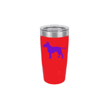 Load image into Gallery viewer, Bull Terrier 20 oz.  Ring-Neck Vacuum Insulated Tumbler