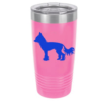 Load image into Gallery viewer, Chinese Crested  20 oz.  Ring-Neck Vacuum Insulated Tumbler