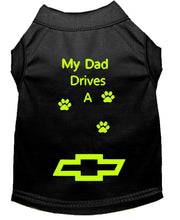 Load image into Gallery viewer, Black Dog Shirt- My Dad/ Mom Drives A