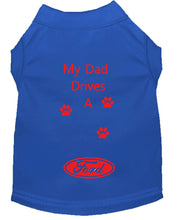 Load image into Gallery viewer, Blue Dog Shirt- My Dad/ Mom Drives A