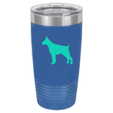 Load image into Gallery viewer, Doberman Pinscher  20 oz.  Ring-Neck Vacuum Insulated Tumbler