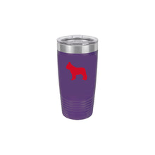 Load image into Gallery viewer, French Bulldog 20 oz.  Ring-Neck Vacuum Insulated Tumbler
