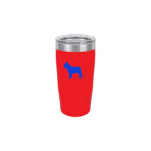 Load image into Gallery viewer, French Bulldog 20 oz.  Ring-Neck Vacuum Insulated Tumbler