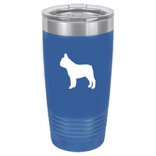 Load image into Gallery viewer, French Bulldog 20 oz.  Ring-Neck Vacuum Insulated Tumbler