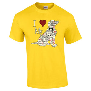 I Heart My Dog T Shirt