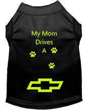 Load image into Gallery viewer, Black Dog Shirt- My Dad/ Mom Drives A