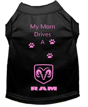 Load image into Gallery viewer, Black Dog Shirt- My Dad/ Mom Drives A