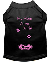 Load image into Gallery viewer, Black Dog Shirt- My Dad/ Mom Drives A