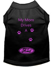 Load image into Gallery viewer, Black Dog Shirt- My Dad/ Mom Drives A