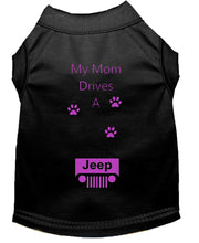 Load image into Gallery viewer, Black Dog Shirt- My Dad/ Mom Drives A