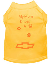 Load image into Gallery viewer, Sunshine Yellow Dog Shirt- My Dad/ Mom Drives A