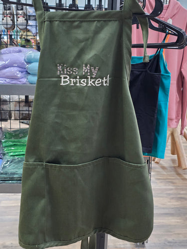 Full Length Apron with Pouch Pockets