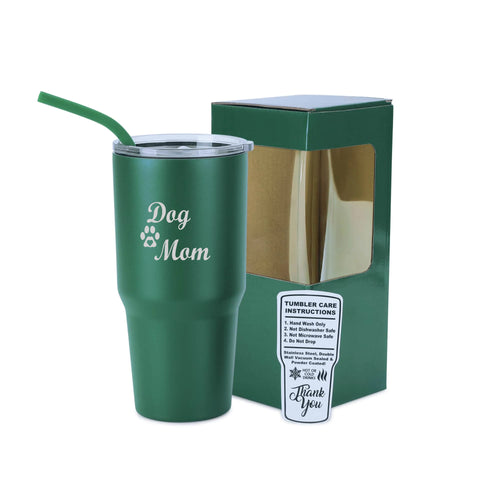 30oz Engraved Dog Mom or Dog Dad Tumbler