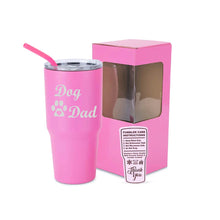 Load image into Gallery viewer, 30oz Engraved Dog Mom or Dog Dad Tumbler