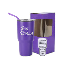 Load image into Gallery viewer, 30oz Engraved Dog Mom or Dog Dad Tumbler