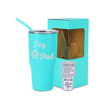Load image into Gallery viewer, 30oz Engraved Dog Mom or Dog Dad Tumbler