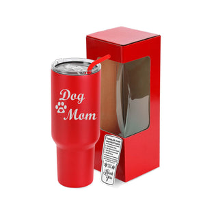 40oz Engraved Dog Mom or Dog Dad Tumbler