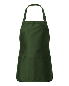 Full Length Apron with Pouch Pockets