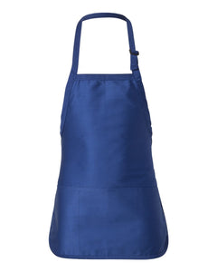 Full Length Apron with Pouch Pockets