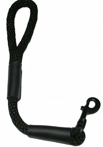 Black Ops Collection 1/2" Solid Braid Traffic Lead-Black