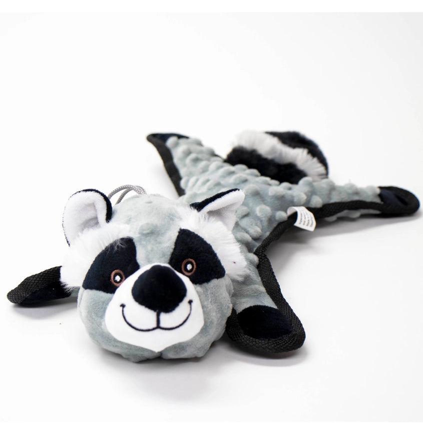 Bumpy Flat Raccoon Dog Toy