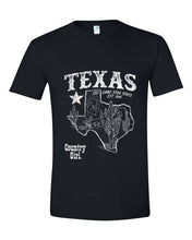 Load image into Gallery viewer, Country Girl Collection Texas T-Shirt