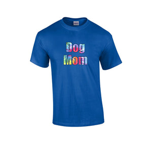 Dog Mom T-Shirt Royal Blue