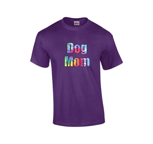 Dog Mom T-Shirt Purple