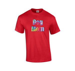 Dog Mom T-Shirt Red