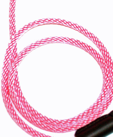 1/4 Solid Braid (Round) Long Line / Check Cord Pink