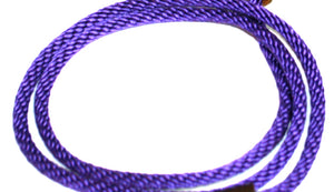 1/4 Solid Braid (Round) Long Line / Check Cord Purple
