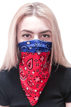 Load image into Gallery viewer, Sport Bandana - Red/Blue Bandana