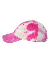 Load image into Gallery viewer, Colorful Tie-Dye Caps Raspberry Mist